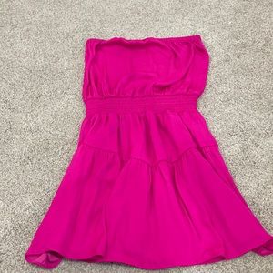 Hot pink dress size large